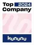 Siegel: kununu Top Company 2024. | Badge: kununu Top Company 2024.