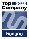 Siegel: kununu Top Company 2025. | Badge: kununu Top Company 2025.